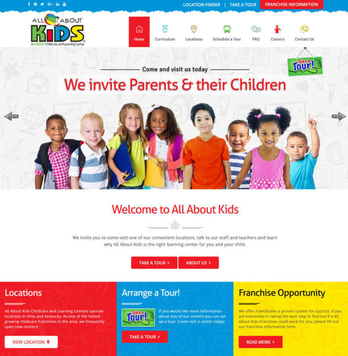 All About Kids Childcare case study preview