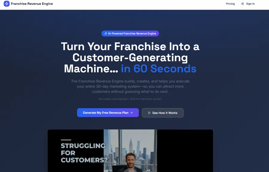 Franchise Revenue Engine project preview