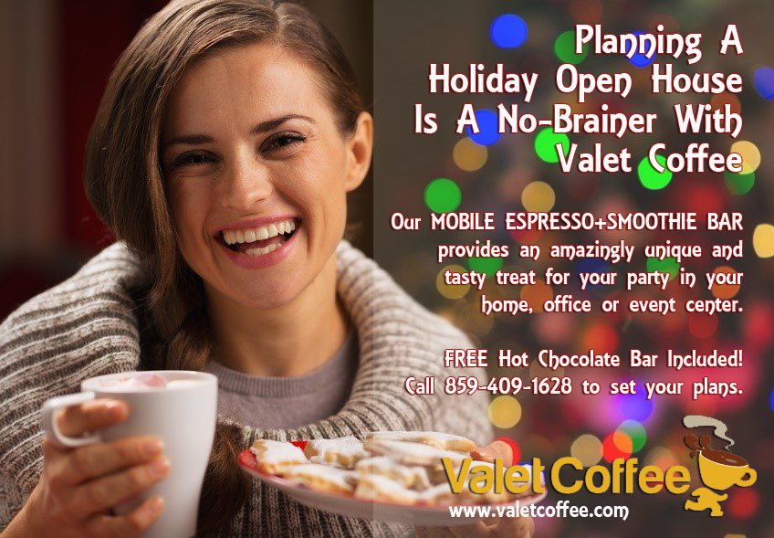 Valet Coffee Flyer