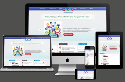 Social Apps Match Website